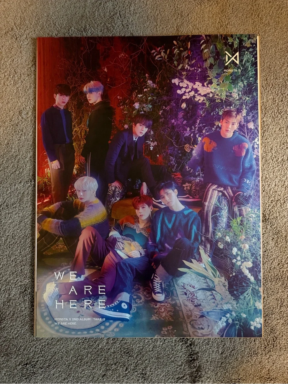 Monsta X We Are Here poster